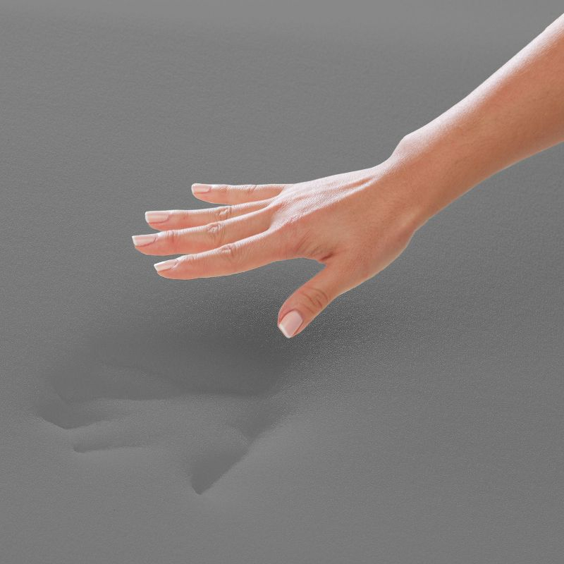Vibe 2” Cool Pod Convoluted Gel Memory Foam Mattress Topper, Full