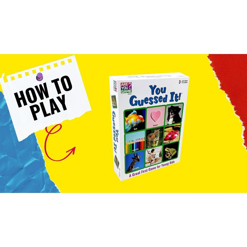 AreYouGame.com You Guessed It! Board Game