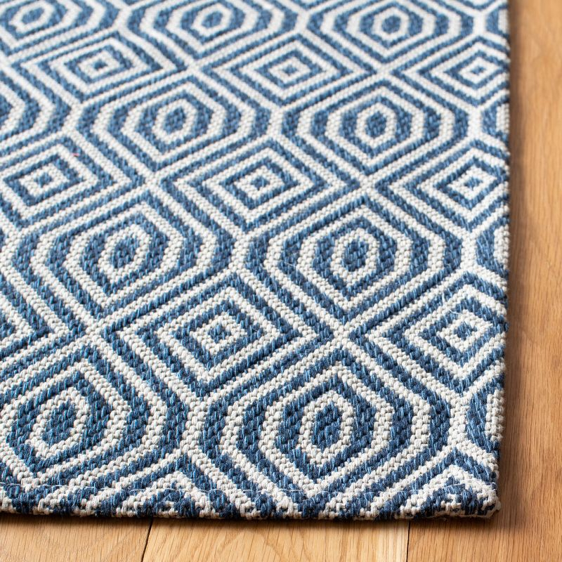 Augustine AGT401 Power Loomed Runner Rug - Navy/Light Grey - 2'x8' - Safavieh.