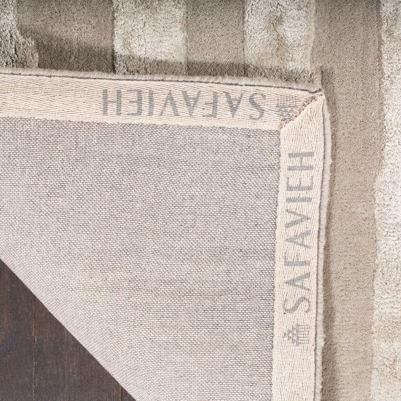 Soho SOH519 Hand Tufted Indoor Runner Rug - Grey - 2'6"x10' - Safavieh