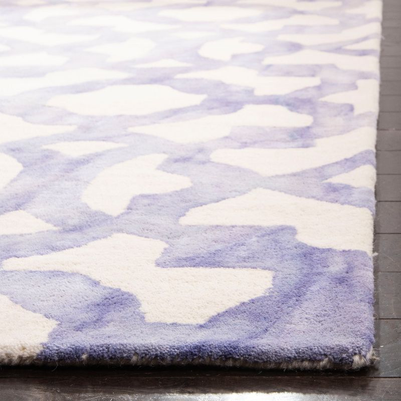 Dip Dye DDY717 Hand Tufted Indoor Runner - Ivory/Blue - 2'3"x8' - Safavieh