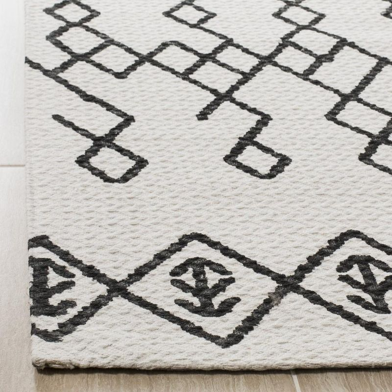 Cedar Brook CDR501 Loomed Indoor Area Rug - Ivory/Black - 2'6"x4' - Safavieh