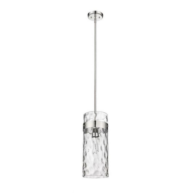 Z-Lite Fontaine 1 - Light Pendant in  Polished Nickel