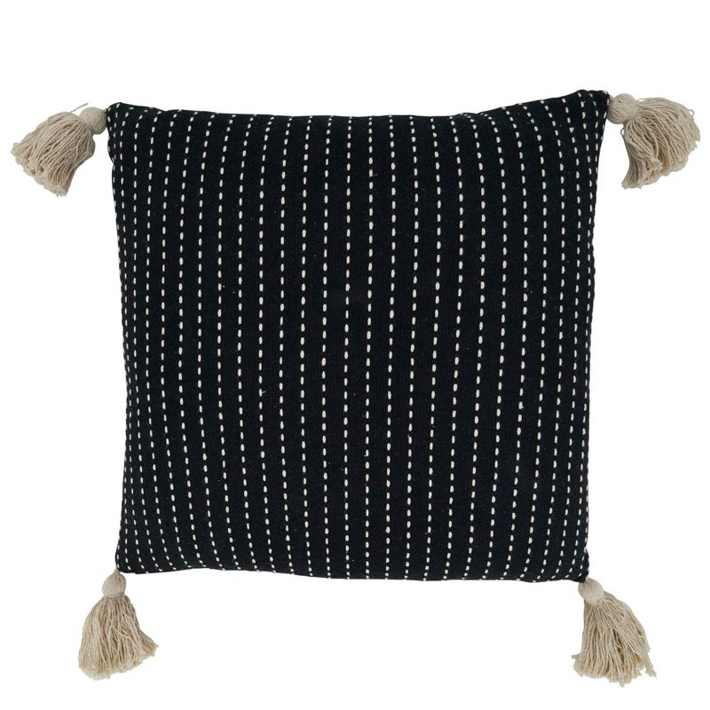 Kema Tassels Cotton Pillow Cover