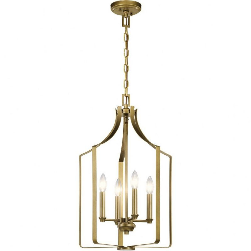 Kichler Lighting Morrigan 4 - Light Chandelier in  Natural Brass