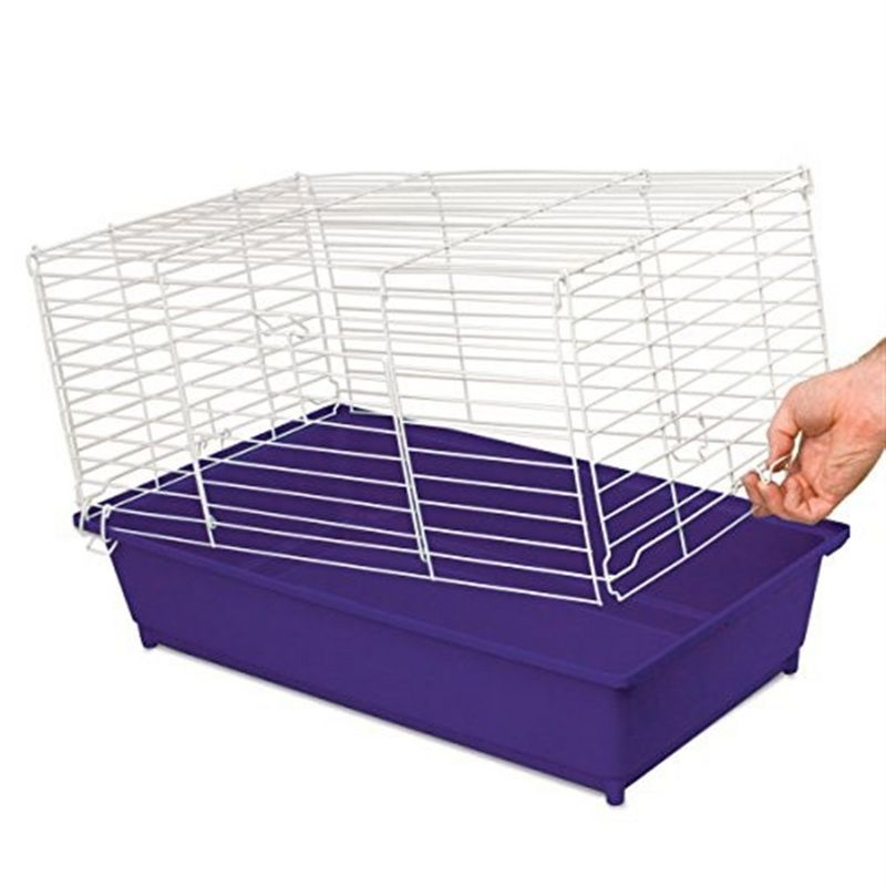 Ware Sweet Home Sunseed Rabbit Cage Starter Kit, Assorted Colors (1 Pack)