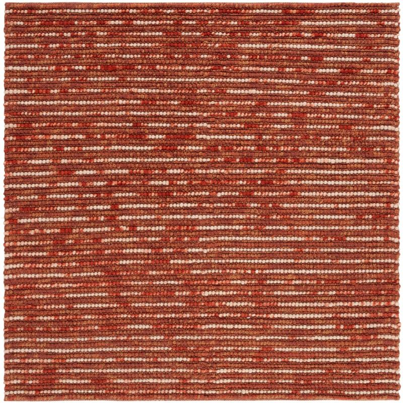 Bohemian BOH525 Hand Woven Area Rug - Rust/Multi - 6'x6' - Safavieh.