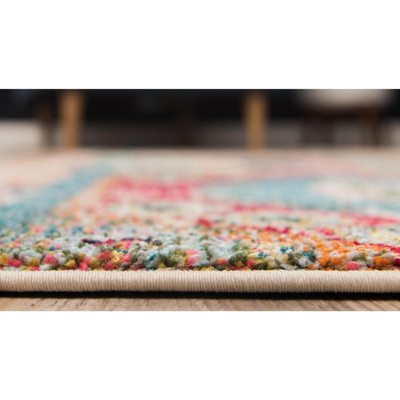 Unique Loom 9' 0 x 12' 2 Blue Sedona Yellowstone Area Rug