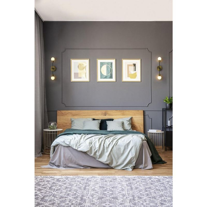 Z-Lite Neutra 2 - Light Wall Light in  Matte Black/Foundry Brass