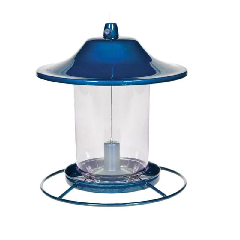 Perky-Pet Wild Bird 2 lb Metal/Plastic Panorama Bird Feeder 1 ports (Case of 2)