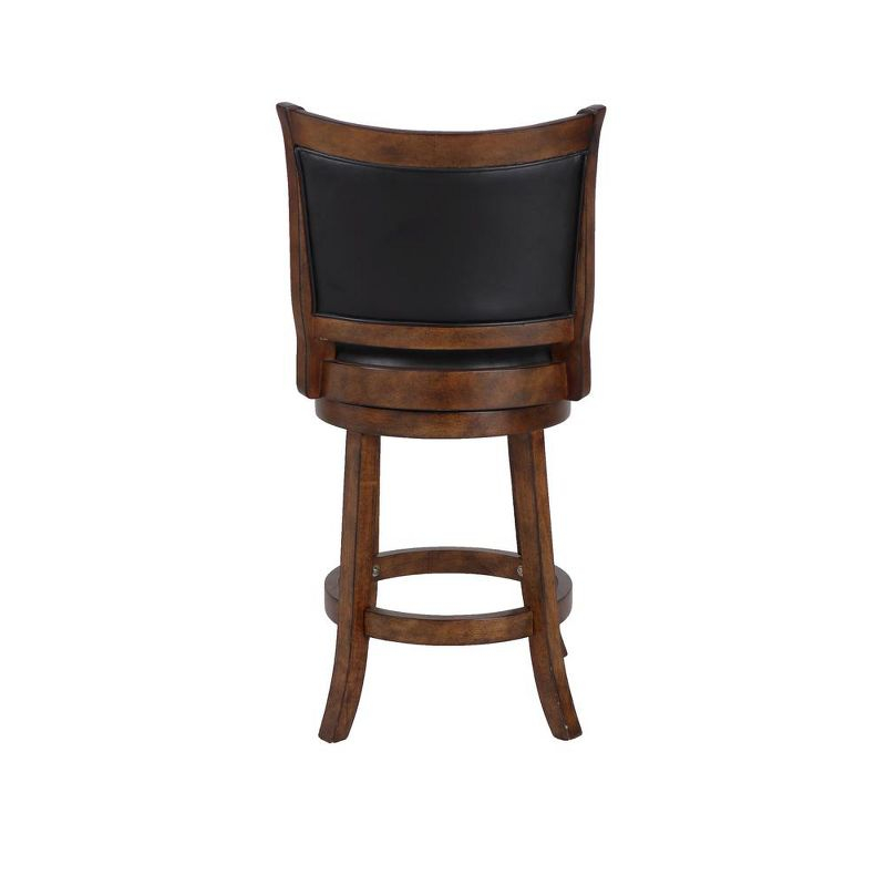 New Classic Furniture,Furniture Bristol 24" Solid Wood Counter Stool In Brown