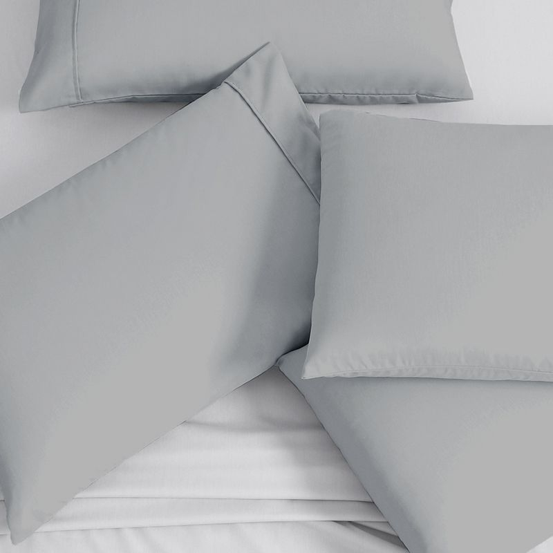Swift Home | Basics 2-Piece Microfiber Pillowcase Set Cream Standard