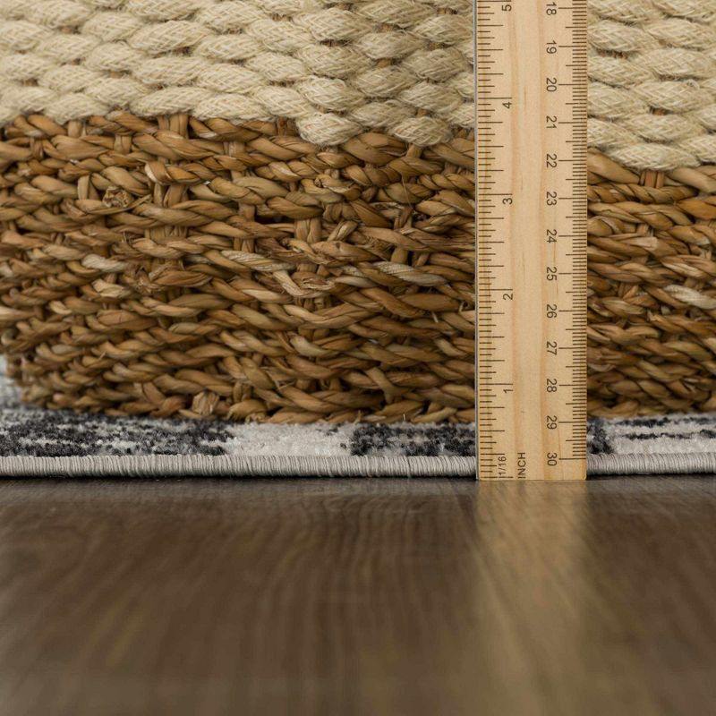 Hauteloom Rectangle Area Rug   Black