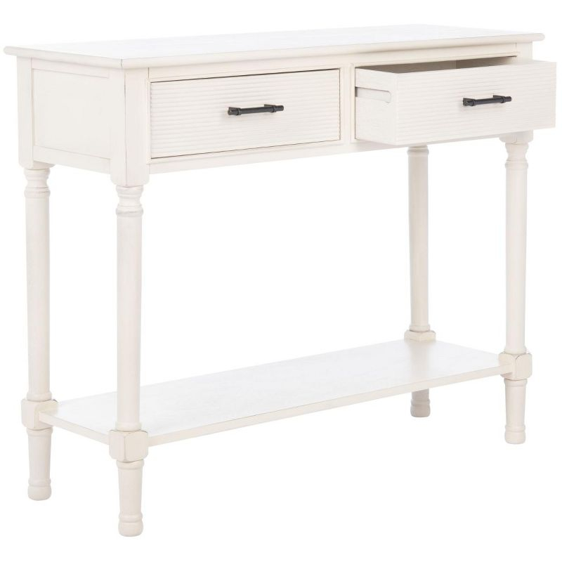 Ryder 2 Drawer Console Table - CNS5719A - Off-White - Safavieh