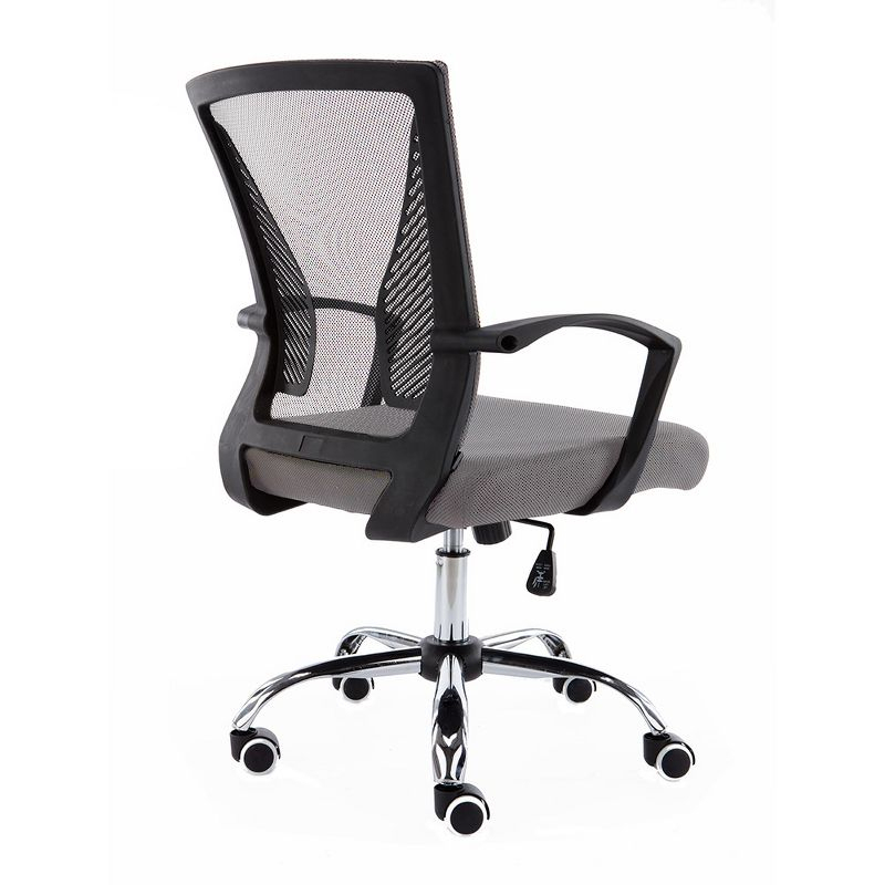 Modern Home Zuna Mid-Back Office Chair - Black/Gray