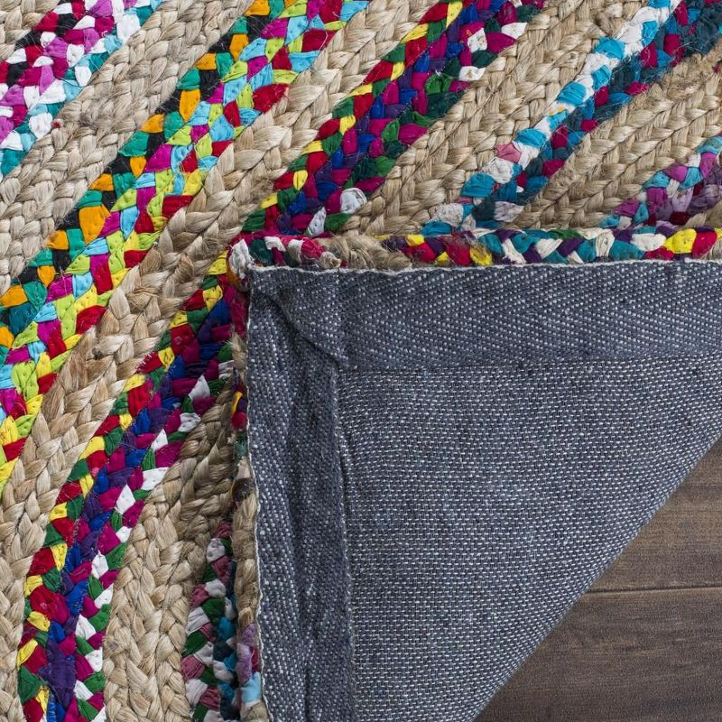 Cape Cod CAP605 Hand Woven Area Rug - Natural/Multi - 8'x10' - Safavieh.