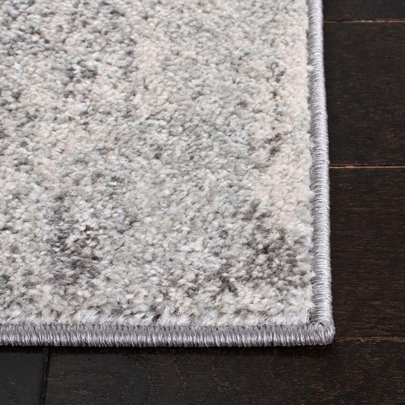 Tulum TUL209 Power Loomed Indoor Area Rug - Ivory/Grey - 6'7"x6'7" - Safavieh