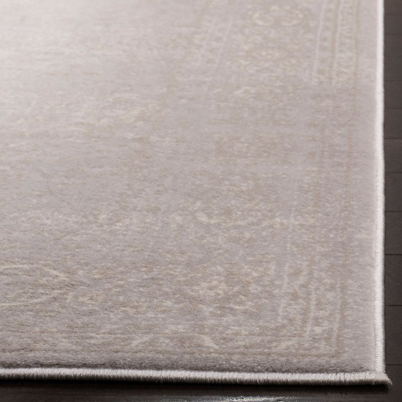 Carnegie CNG691 Power Loomed Area Rug - Light Grey/Grey - 8'x10' - Safavieh.