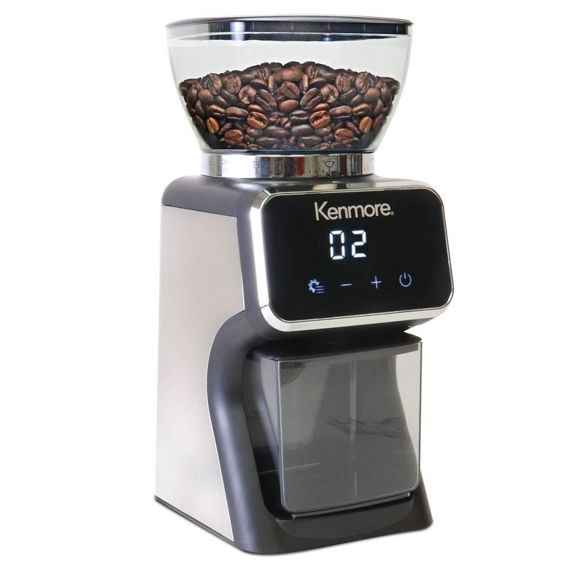Kenmore Digital Conical Burr Coffee Grinder with 30 Grind Sizes