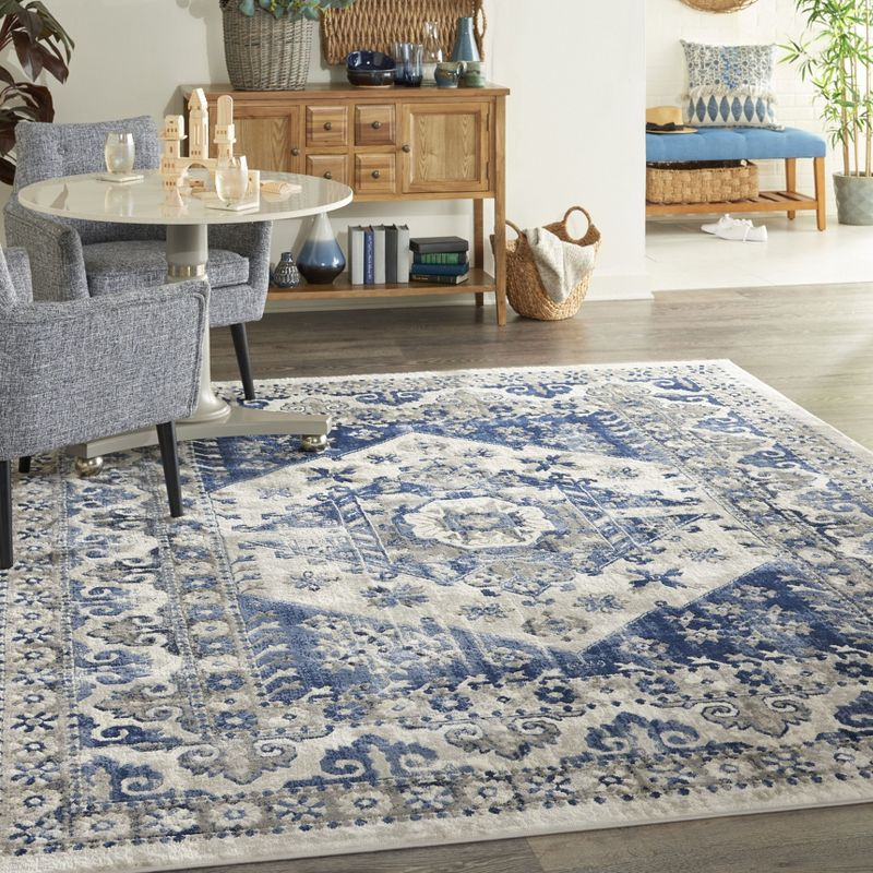 Nourison Cyrus Persian Medallion Indoor Area Rug