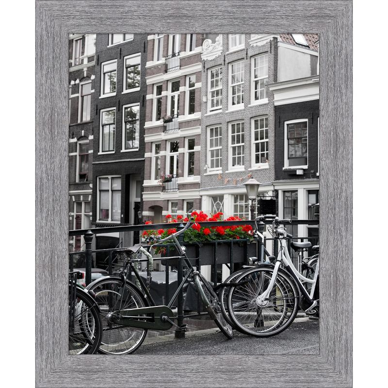 Amanti Art Bark Rustic Grey Picture Frame Opening Size 22x28 in.