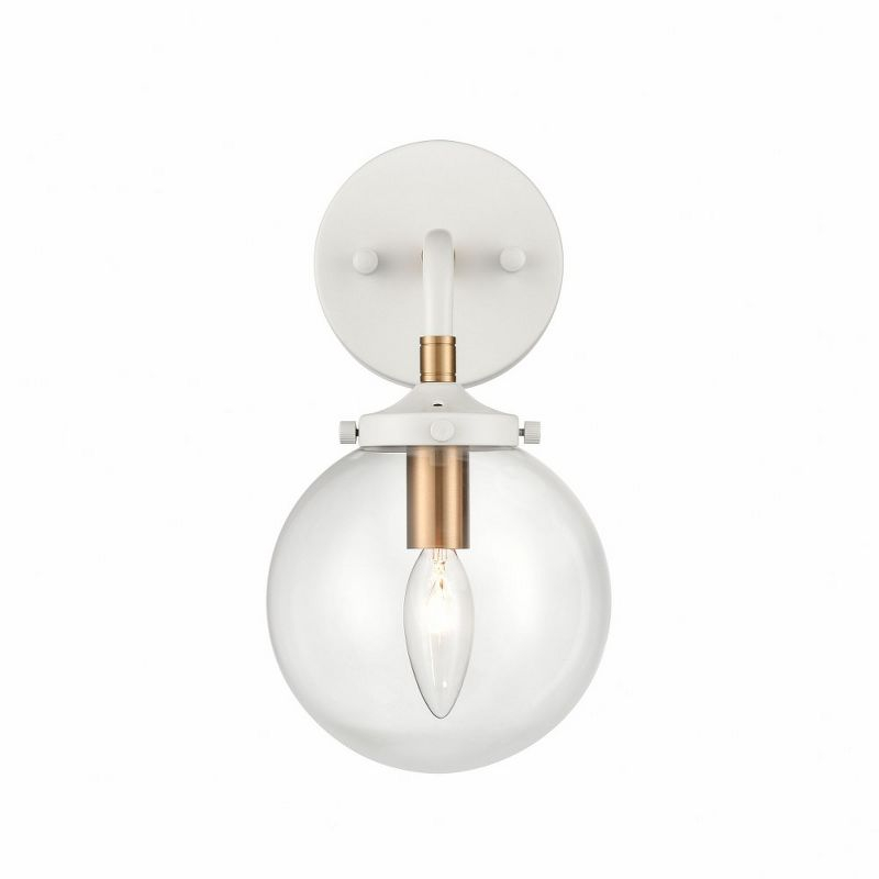 Elk Home Boudreaux 1 - Light Vanity in  Matte White
