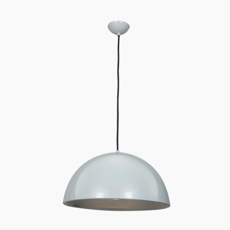 Access Lighting Astro 1 - Light Pendant in  Glossy White/Silver