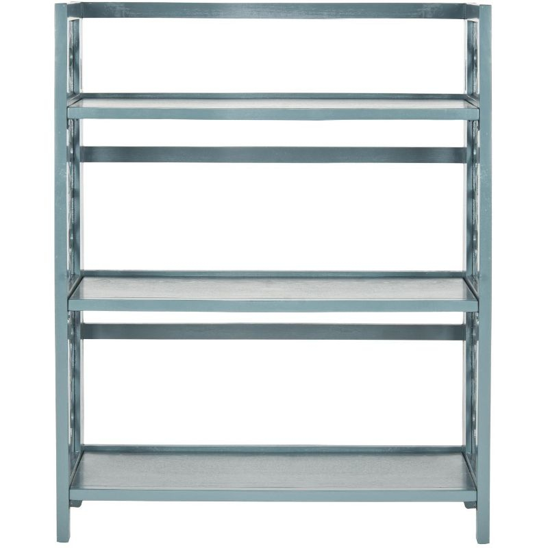 Natalie Small Bookcase - AMH6565 - Teal - Safavieh Couture