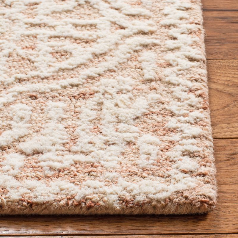 Capri CPR613 Hand Tufted Area Rug - Rust/Ivory - 4'x6' - Safavieh.