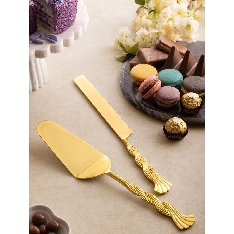 Santiago Cake Servers, Set of 2