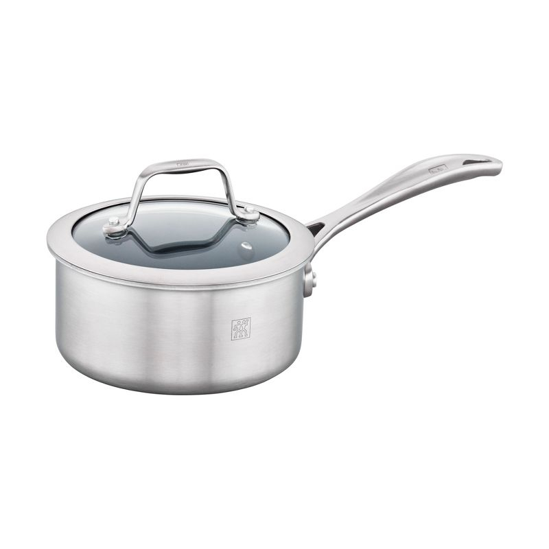 ZWILLING Spirit Ceramic Nonstick Cookware Set, 10-pc, Stainless Steel