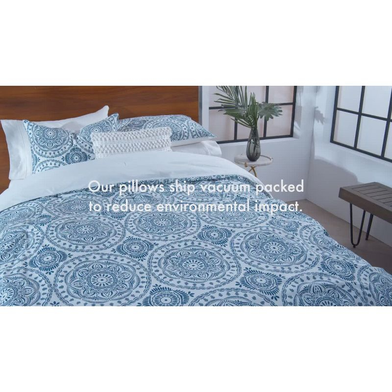 Mina Victory Aloha Floral Tropical Outdoor Throw Pillow Natural 20" x 20"