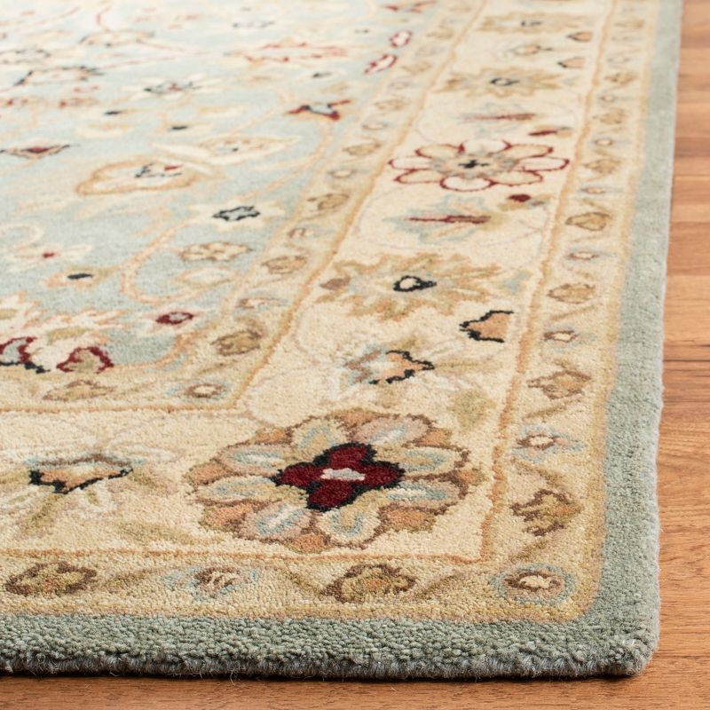 Antiquity AT249 Hand Tufted Accent Rug - Light Blue/Ivory - 2'x3' - Safavieh.