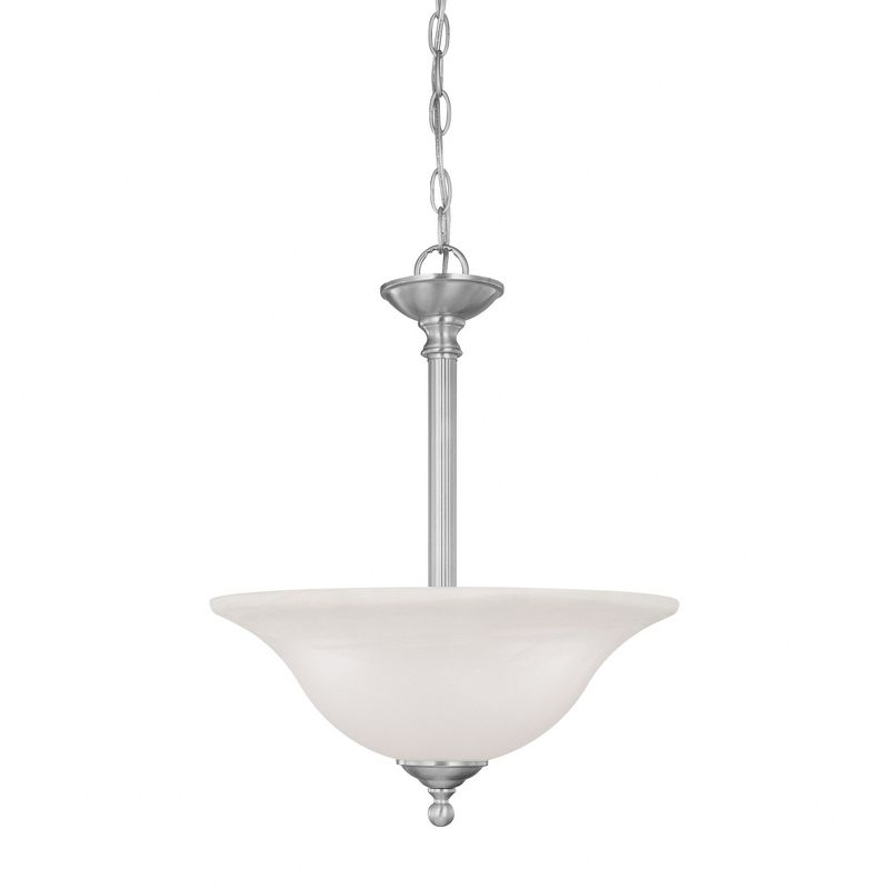 Thomas Lighting Riva 3 - Light Pendant in  Brushed Nickel