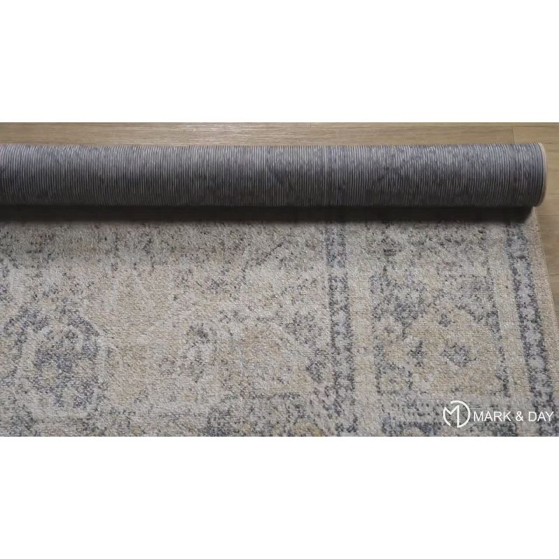 Mark & Day East 2'3"x3'9" Rectangle Washable Woven Indoor Area Rugs Burnt Orange