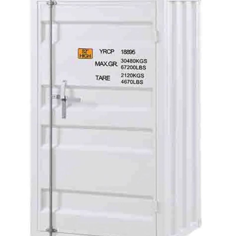 28" CargoChest Blue - Acme Furniture: Metal Storage Locker, No Assembly Required