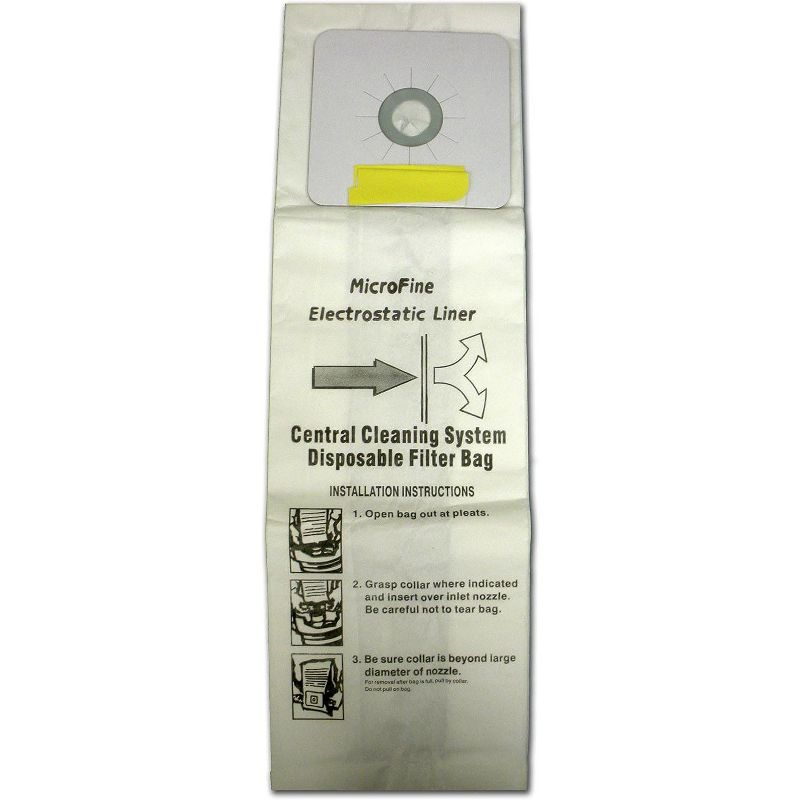 EnviroCare Replacement Micro Filtration Vacuum Cleaner Dust Bags made to fit Nutone Central Vacuums 3 Pack