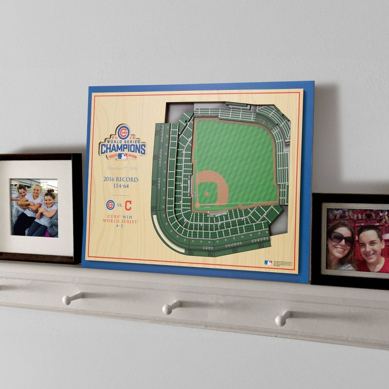 YouTheFan MLB 5-Layer StadiumViews 3D Wall Art