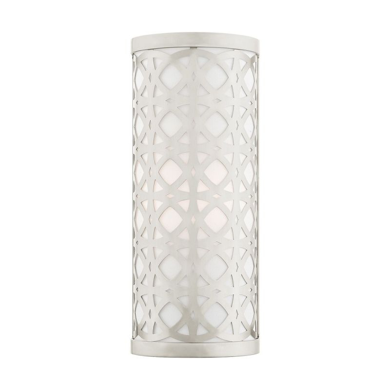 Livex Lighting Calinda 1 - Light Wall Light in  Brushed Nickel