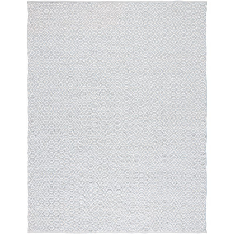Montauk MTK716 Hand Woven Indoor Area Rug - Ivory/Light Blue - 8'x10' - Safavieh