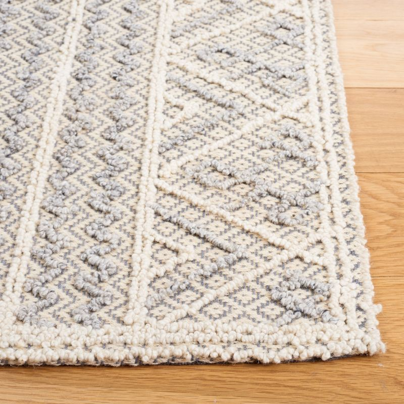 Trace TRC229 Hand Tufted Area Rug - Grey/Beige - 8'x10' - Safavieh.