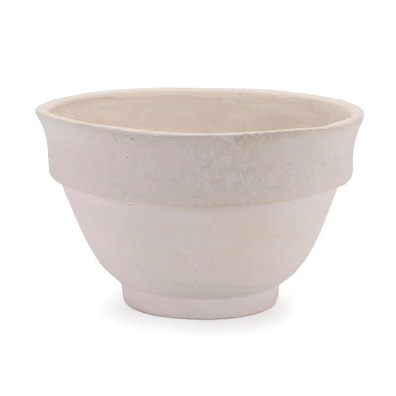 Recycled Paper Chalk Bowl 10"D