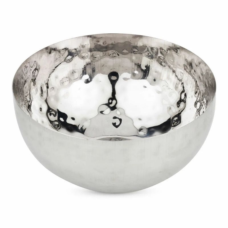 Inox Artisans Full Polished Stainless Steel 8" Fruit Bowl