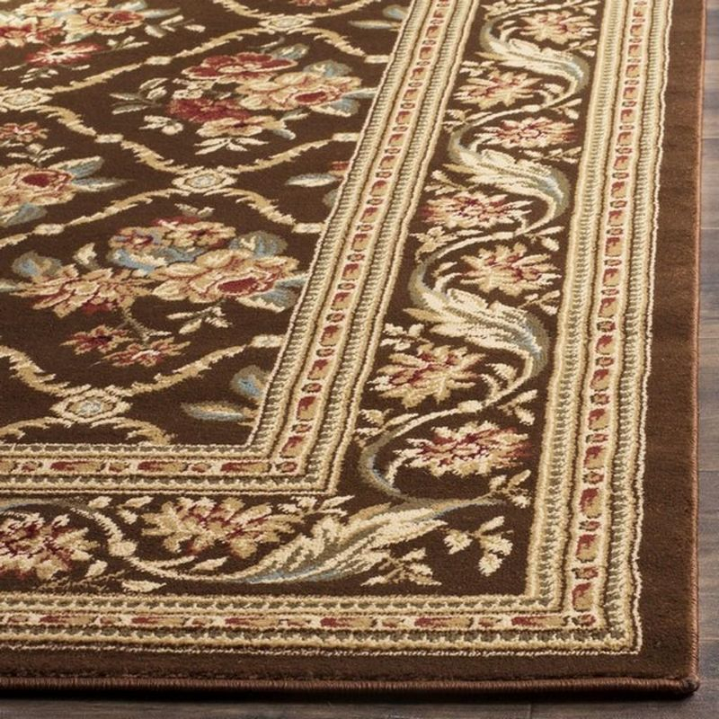 Lyndhurst LNH556 Power Loomed Area Rug - Brown/Brown - 3'3"x5'3" - Safavieh.