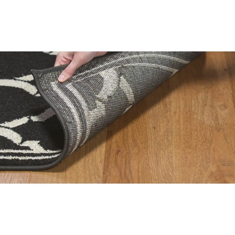 Amherst AMT415 Power Loomed Indoor Area Rug - Grey/Light Grey - 5'3"x8' - Safavieh