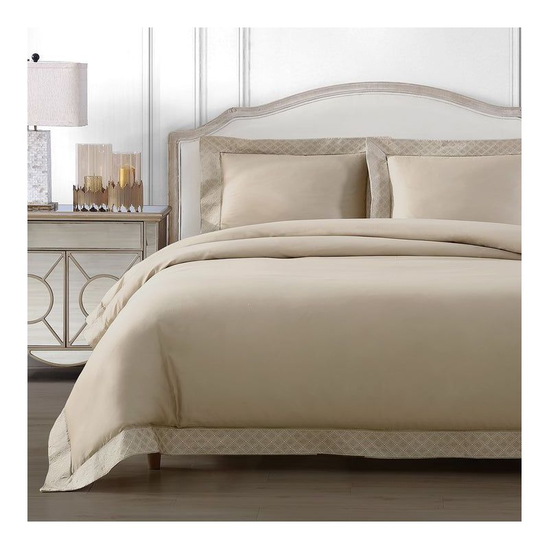Bebejan - Bebejan Hira Duvet Cover Set - Tan/Queen
