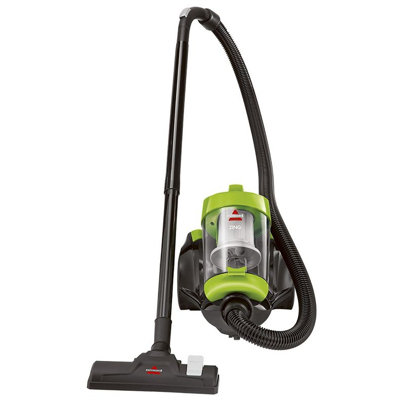 BISSELL Zing Bagless Canister Vacuum - 2156A: Lightweight Electric Cleaner, Multi-Surface, Automatic Cord Rewind