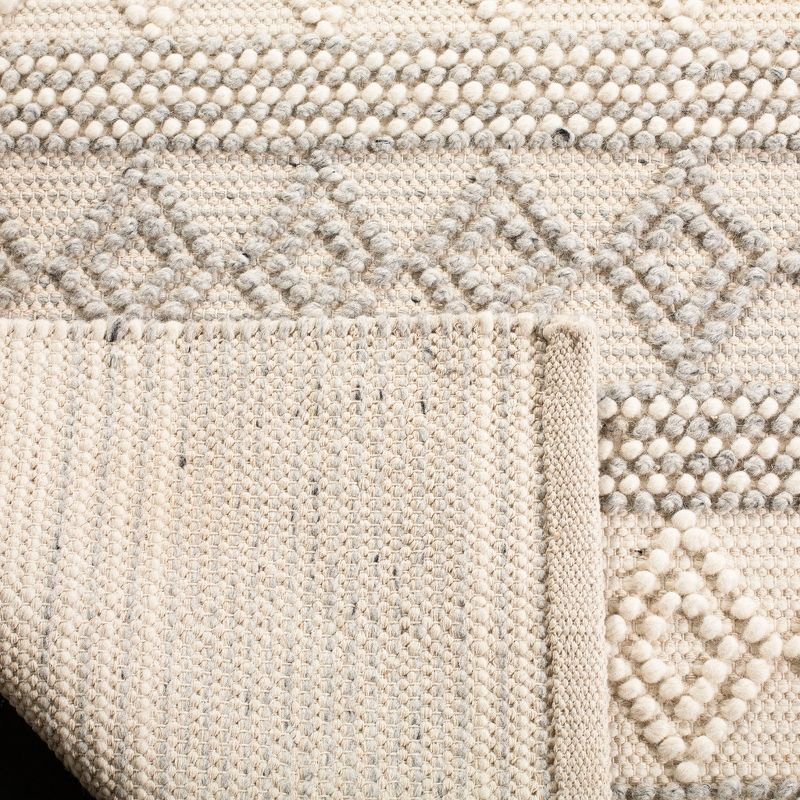 Natura NAT750 Hand Woven Indoor Area Rug - Grey/Ivory - 5'x8' - Safavieh.
