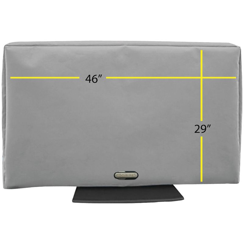 Solaire Outdoor TV Cover (46 In. to 52 In.) in Gray