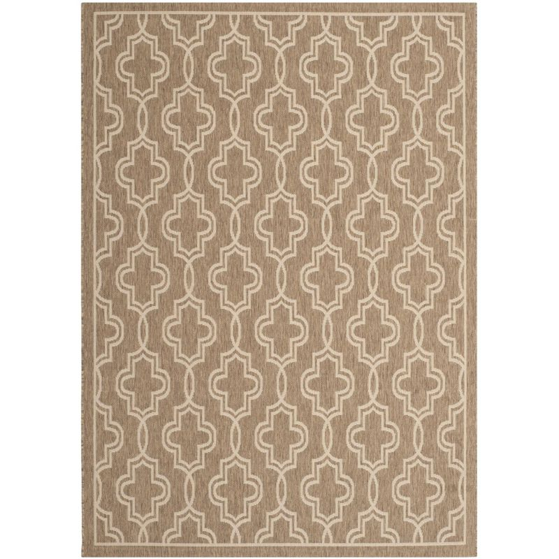 Martha Stewart Collection - MSR4274 - Indoor Power Loomed Area Rugs - Brown/Beige - 5'3"x7'7"